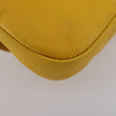 GUCCI Bamboo Sewing Set Leather Yellow Auth 147379-13