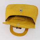 GUCCI Bamboo Sewing Set Leather Yellow Auth 147379-15