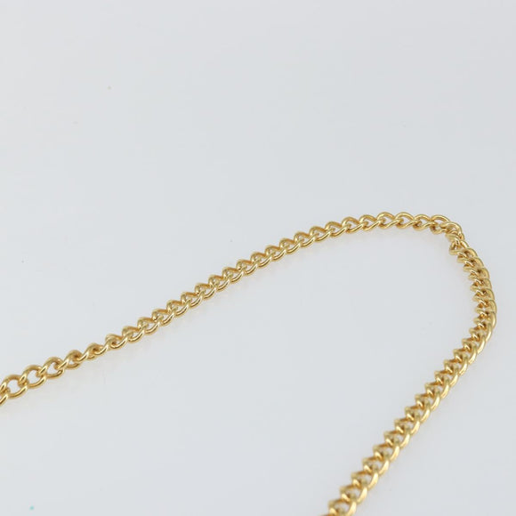 Salvatore Ferragamo Gancini Chain Shoulder Bag Leather Red Auth 147382