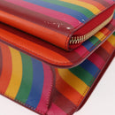 Salvatore Ferragamo Vala Shoulder Bag Leather Multicolor Gold Auth 147386-18