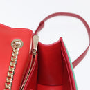 Salvatore Ferragamo Vala Shoulder Bag Leather Multicolor Gold Auth 147386-21