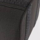 HERMES Vanity Her Line Cosmetic Pouch Canvas Gray Auth 147392-16