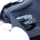 HERMES Vanity Her Line Cosmetic Pouch Canvas Gray Auth 147392-11