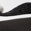 HERMES Vanity Her Line Cosmetic Pouch Canvas Gray Auth 147392-8