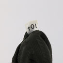 PRADA Backpack Nylon Khaki Silver Auth 147399-12