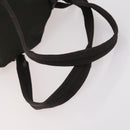 PRADA Backpack Nylon Khaki Silver Auth 147399-8