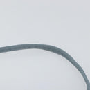 PRADA Accessory Pouch Nylon Light Blue Silver Auth 147400-8