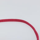 PRADA Accessory Pouch Nylon Pink Silver Auth 147401-8