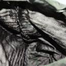 PRADA Backpack Nylon Khaki Silver Auth 147403-24