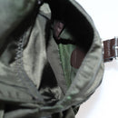 PRADA Backpack Nylon Khaki Silver Auth 147403-27