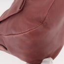 PRADA Shoulder Bag Leather Pink Gold Auth 147407-8