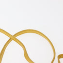 BOTTEGA VENETA INTRECCIATO Shoulder Bag Leather Yellow Auth 147408-8