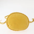 BOTTEGA VENETA INTRECCIATO Shoulder Bag Leather Yellow Auth 147408-5
