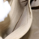 CHANEL Hand Bag Coated Canvas Beige Gold CC Auth 147411-21