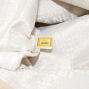 CHANEL Hand Bag Canvas Beige Silver CC Auth 147412-23