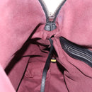 CHANEL Matelasse Hand Bag Nylon 2way Black Silver CC Auth 147417-23