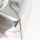 Jimmy Choo Hand Bag Enamel 2way Silver Auth 147418-10