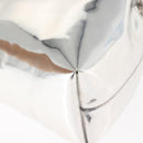 Jimmy Choo Hand Bag Enamel 2way Silver Auth 147418-15