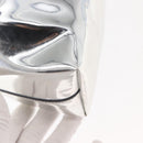 Jimmy Choo Hand Bag Enamel 2way Silver Auth 147418-16