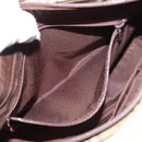 BURBERRY Nova Check Tote Bag Canvas Beige Gold Auth 147419-20