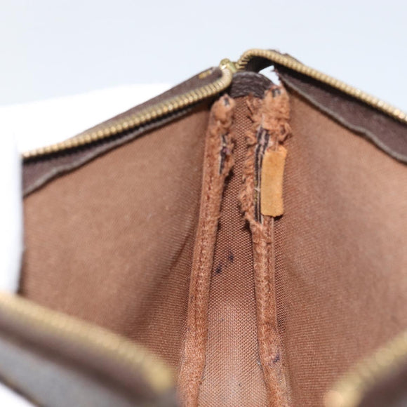 LOUIS VUITTON Monogram Pochette Accessoires Pouch M51980 LV Auth 147426