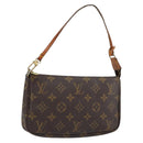 LOUIS VUITTON Monogram Pochette Accessoires Pouch M51980 LV Auth 147429-1