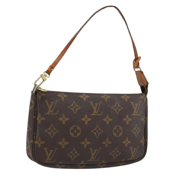 LOUIS VUITTON Monogram Pochette Accessoires Pouch M51980 LV Auth 147429