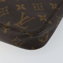 LOUIS VUITTON Monogram Pochette Accessoires Pouch M51980 LV Auth 147429-16