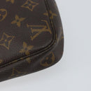 LOUIS VUITTON Monogram Pochette Accessoires Pouch M51980 LV Auth 147429-17