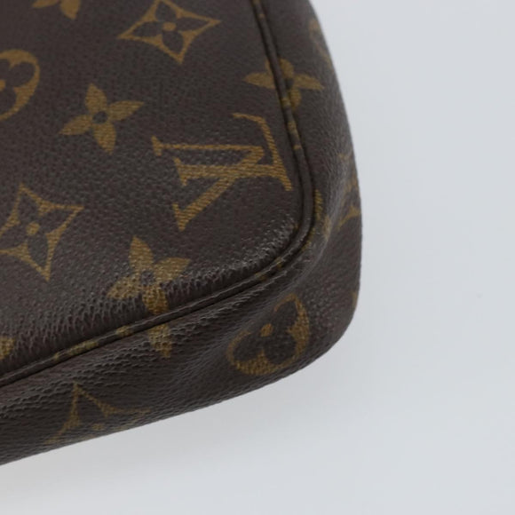 LOUIS VUITTON Monogram Pochette Accessoires Pouch M51980 LV Auth 147429