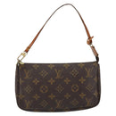LOUIS VUITTON Monogram Pochette Accessoires Pouch M51980 LV Auth 147429-13