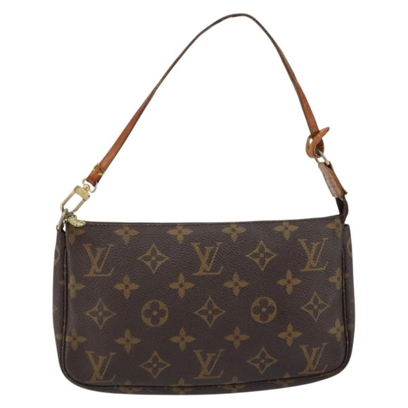 LOUIS VUITTON Monogram Pochette Accessoires Pouch M51980 LV Auth 147429