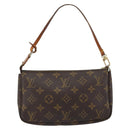 LOUIS VUITTON Monogram Pochette Accessoires Pouch M51980 LV Auth 147429-2