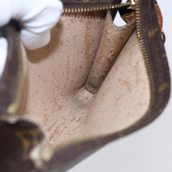 LOUIS VUITTON Monogram Bucket PM Accessory Pouch LV Auth 147430