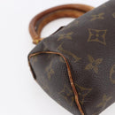 LOUIS VUITTON Monogram Mini Speedy Hand Bag M41534 LV Auth 147431-16