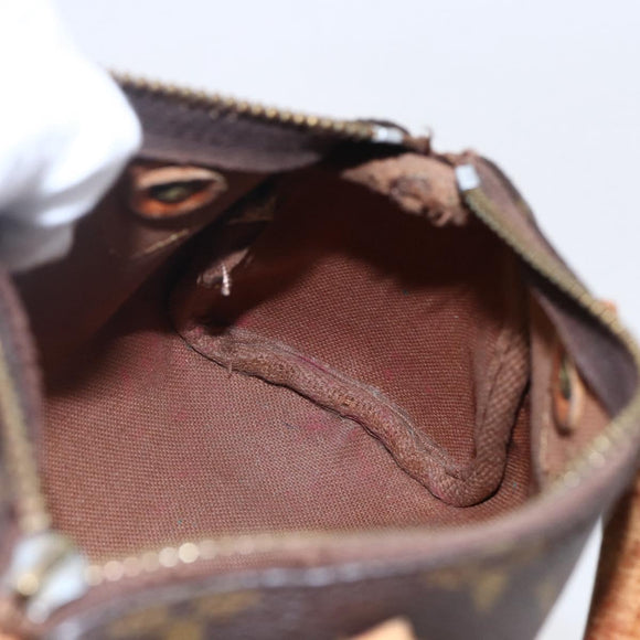 LOUIS VUITTON Monogram Mini Speedy Hand Bag M41534 LV Auth 147431