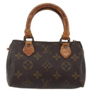 LOUIS VUITTON Monogram Mini Speedy Hand Bag M41534 LV Auth 147431-13