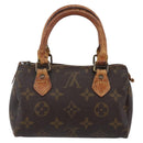 LOUIS VUITTON Monogram Mini Speedy Hand Bag M41534 LV Auth 147431-2