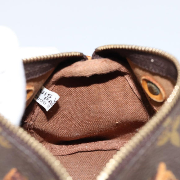 LOUIS VUITTON Monogram Mini Speedy Hand Bag M41534 LV Auth 147432
