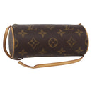 LOUIS VUITTON Monogram Papillon Pouch LV Auth 147433-1