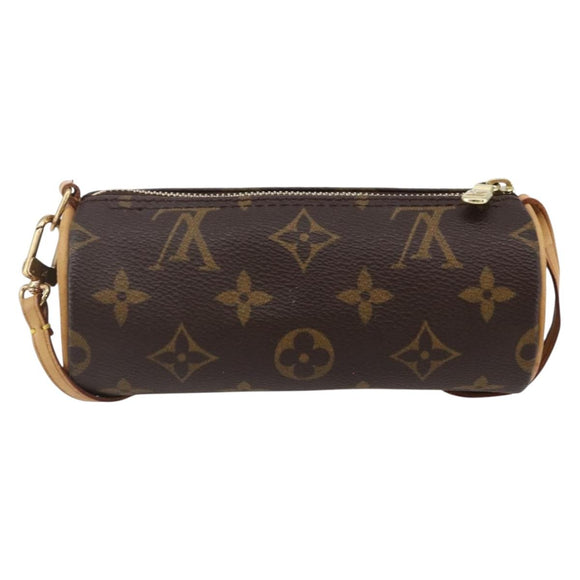 LOUIS VUITTON Monogram Papillon Pouch LV Auth 147433