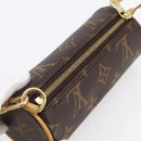 LOUIS VUITTON Monogram Papillon Pouch LV Auth 147433-6