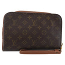 LOUIS VUITTON Monogram Orsay Clutch Bag M51790 LV Auth 147436-1