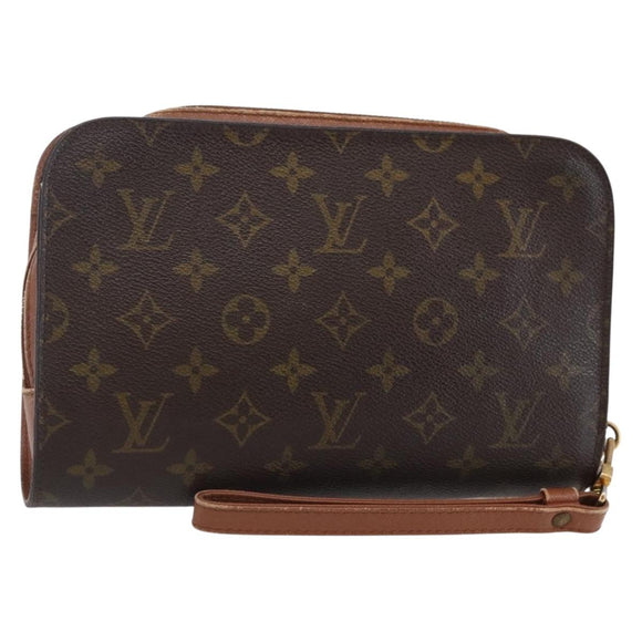 LOUIS VUITTON Monogram Orsay Clutch Bag M51790 LV Auth 147436