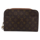 LOUIS VUITTON Monogram Orsay Clutch Bag M51790 LV Auth 147436-2