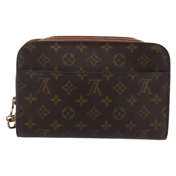 LOUIS VUITTON Monogram Orsay Clutch Bag M51790 LV Auth 147436