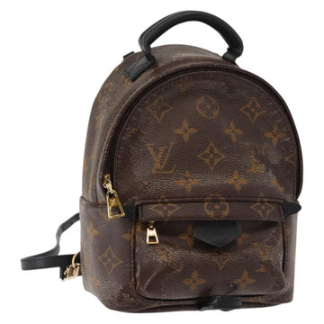 LOUIS VUITTON Monogram Palm Springs MINI Backpack M44873 LV Auth 147442