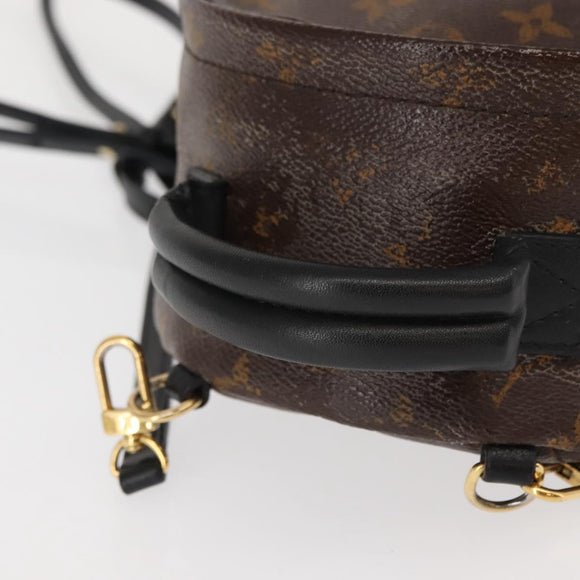 LOUIS VUITTON Monogram Palm Springs MINI Backpack M44873 LV Auth 147442