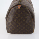 LOUIS VUITTON Monogram Keepall 55 Boston Bag M41424 LV Auth 147452-3