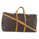 LOUIS VUITTON Monogram Keepall Bandouliere 60 Boston Bag M41412 LV Auth 147453-1